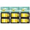 Post-It Flags - Yellow, 50/Dispenser, 2 Dispenser/Pack, 3 Packs, 300PK 680-YW2 - alternate 1